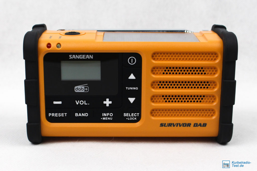 Sangean mmr-88 dab+ gelb notfall/kurbel/solar radio