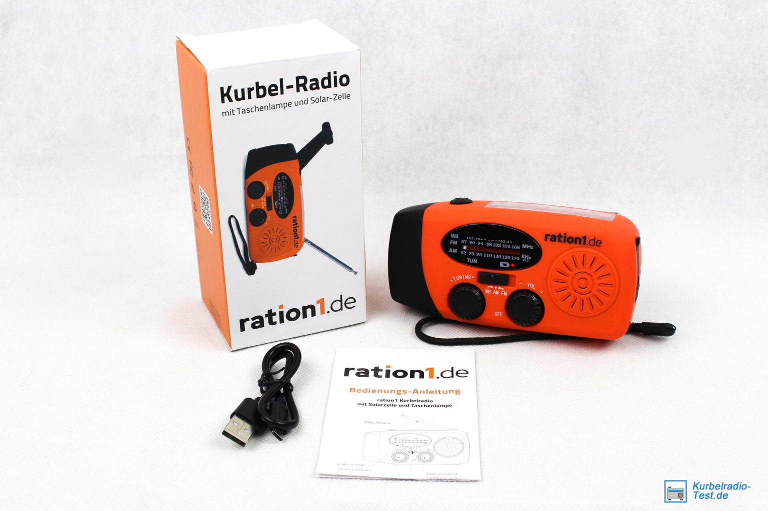 Ration1 Kurbelradio Test 2024 | Kurbelradio-test.de